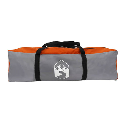 Tienda De Campaña Iglú Para 1 Persona Impermeable Naranja
