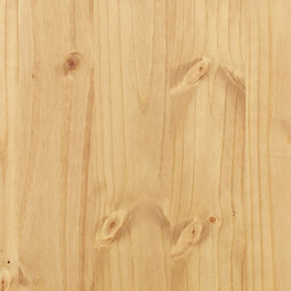 Estantería Corona Madera Maciza De Pino 46X20X170 Cm