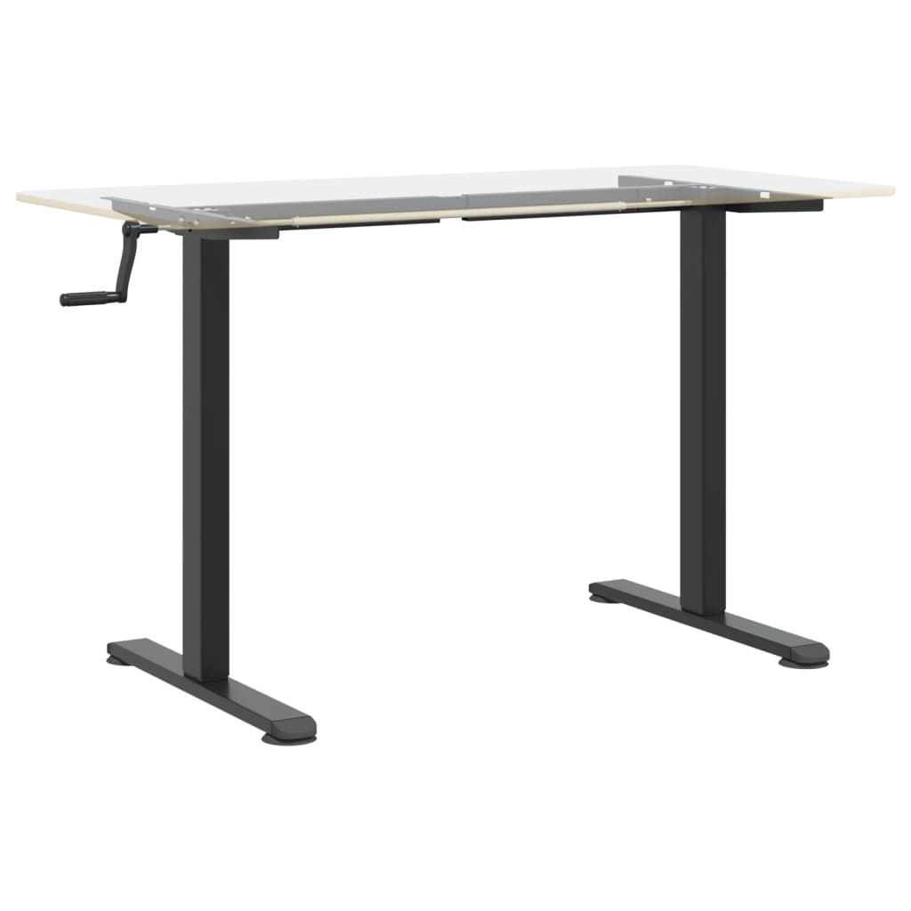 Marco De Escritorio De Pie Acero (94-135)X60X(70-114) Cm