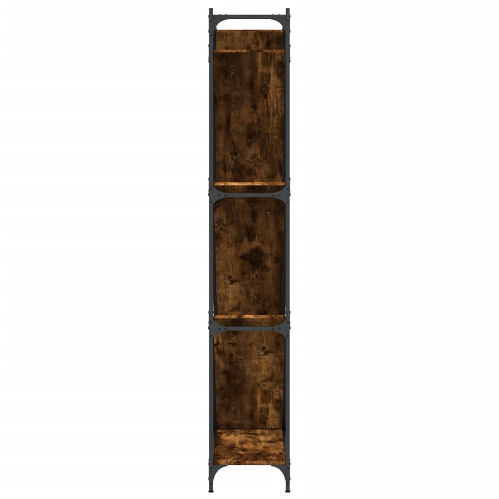 Estantería Madera Ingeniería Y Metal 79X30X180 Cm
