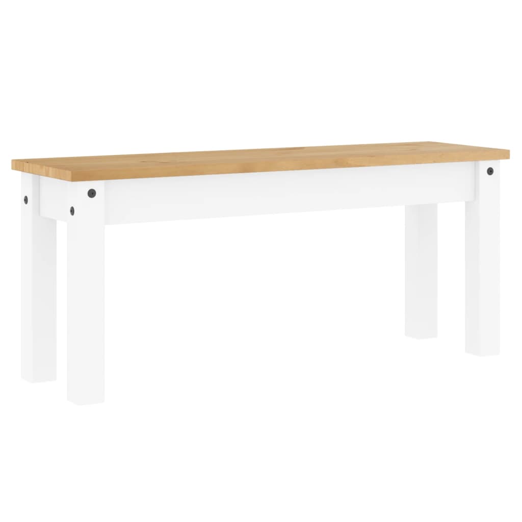Banco De Comedor Panama Madera Maciza Pino 105X30X45 Cm