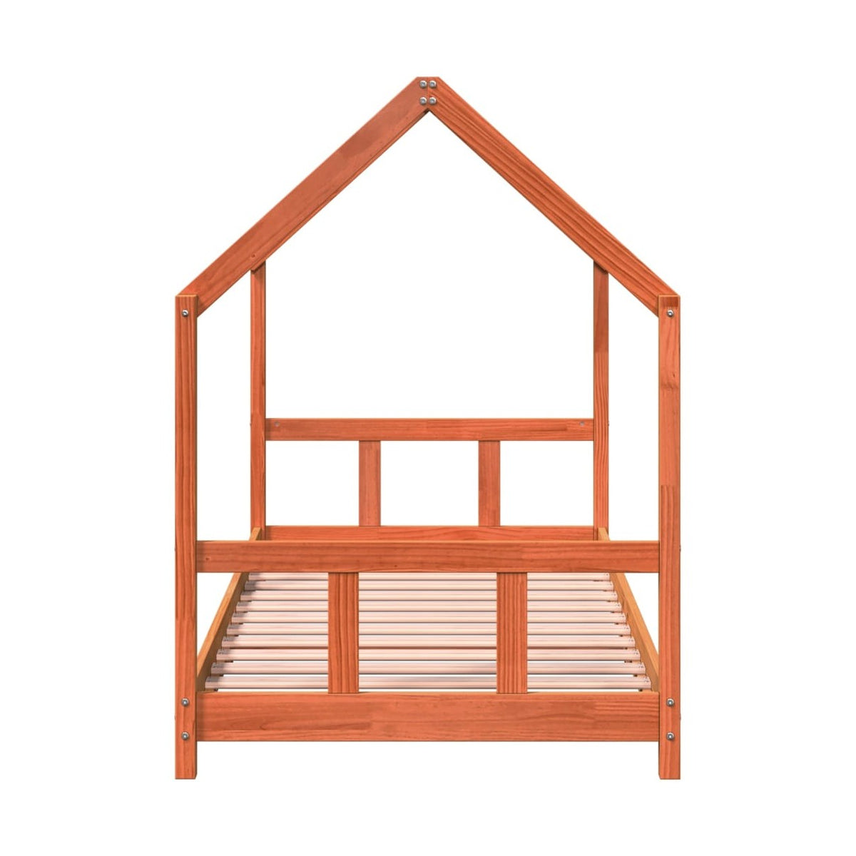 Estructura De Cama Infantil Madera De Pino 90X190Cm
