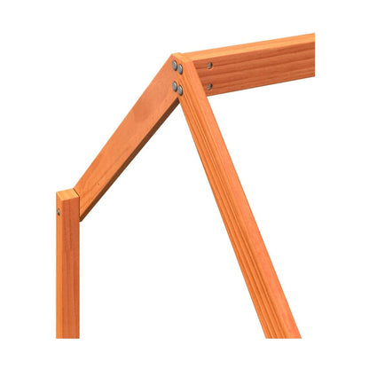 Estructura De Cama Infantil Madera De Pino 90X190Cm