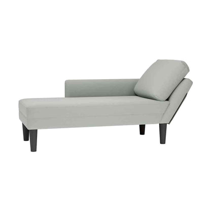 Tumbona Con Almohada Y Reposabrazo Derecho Terciopelo