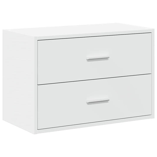 Armario Con 2 Cajones 60X31X40 Cm Madera De Ingeniería