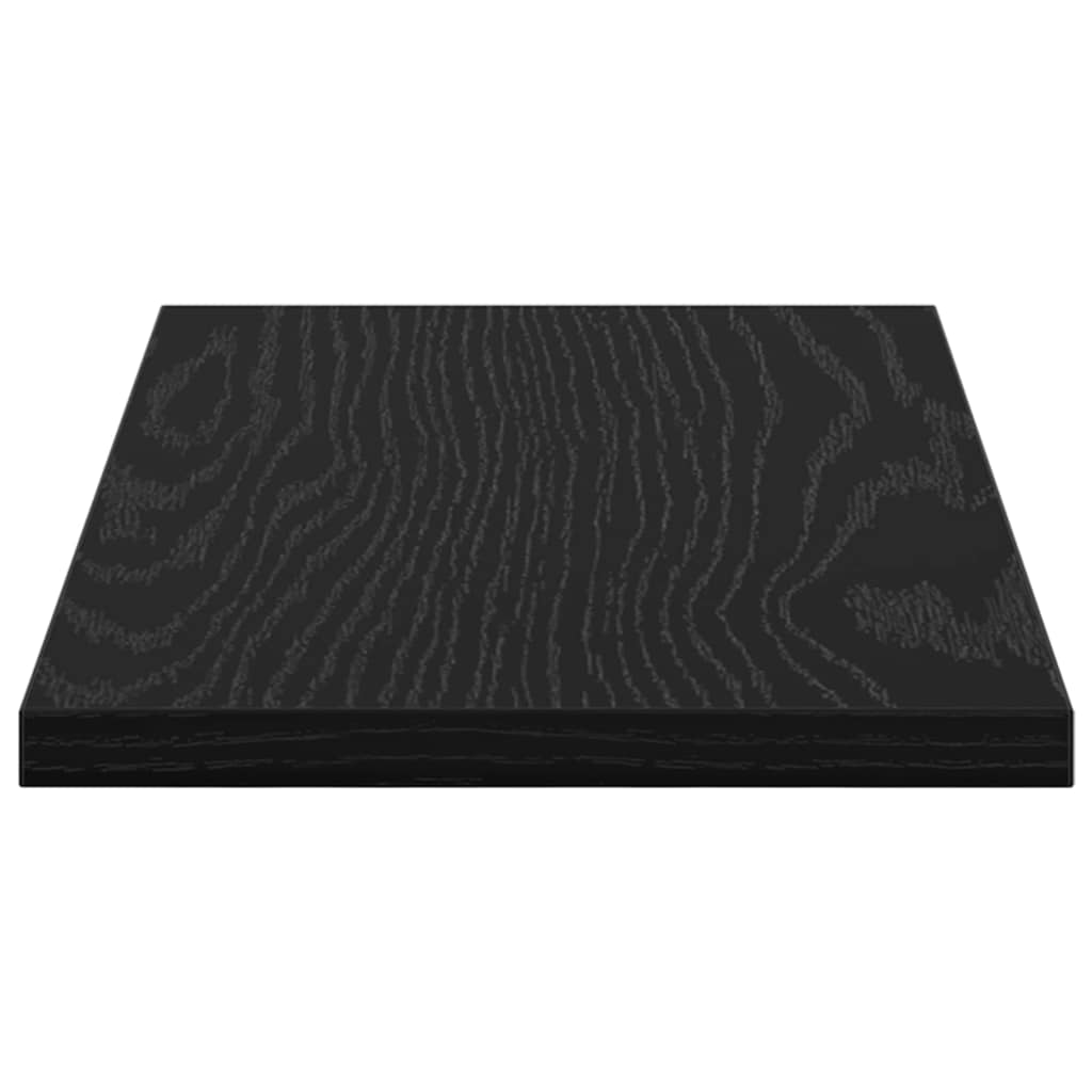 Tablero De Estantería 4 Pcs Negro