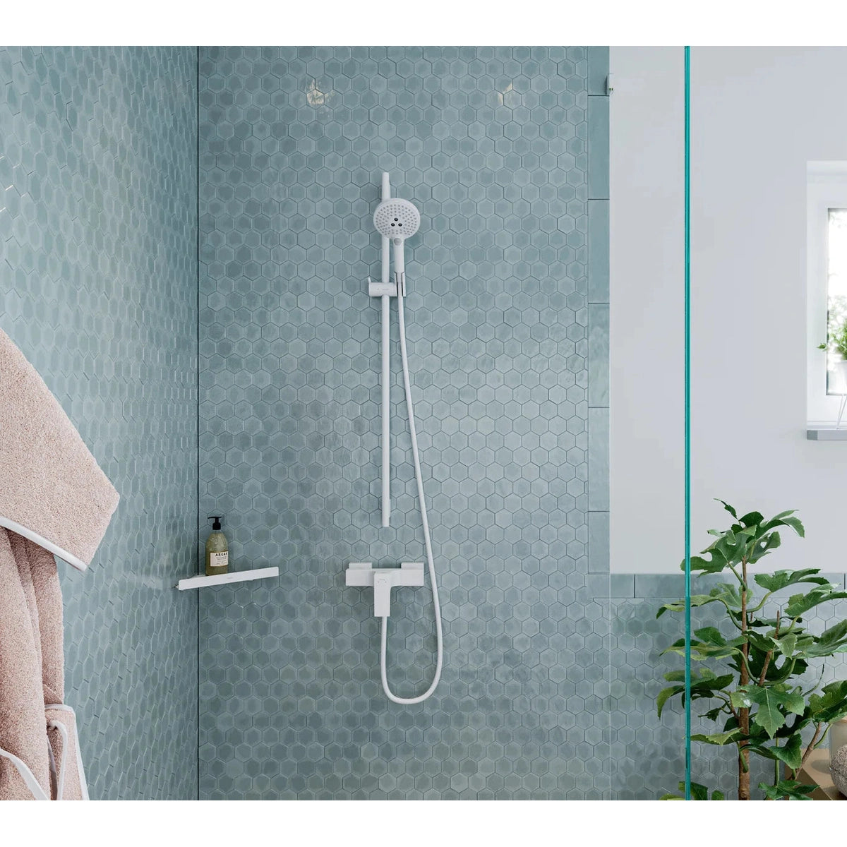 Ducha Hansgrohe Metropol monomando oro