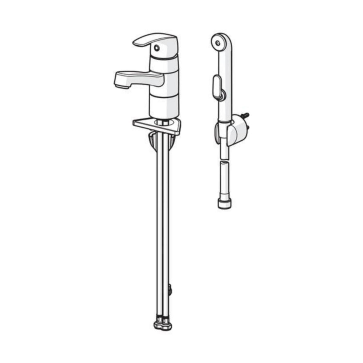 Grifo de Lavabo Oras Safira 1021F