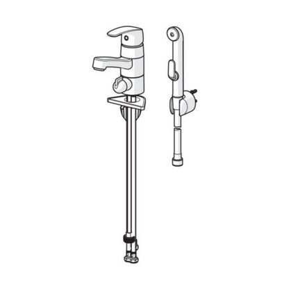 Grifo de Lavabo Oras Safira 1014F