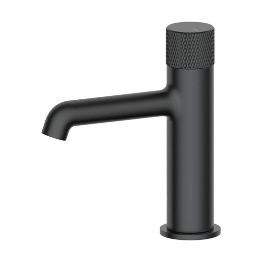 Grifo de lavabo bajo Stillo Hades volante Cold Open negro con aireador