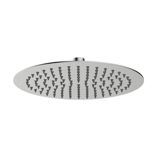 Columna de grifería para ducha monomando Stillo Hades apariencia acero inoxidable rociador mural 2 vías Ø250mm maneral de 3 funciones moleteado