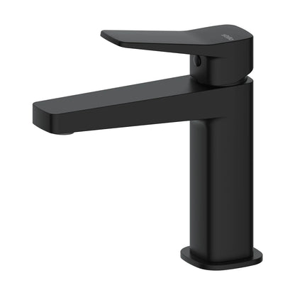 Grifo de lavabo medio Stillo Eros negro con aireador