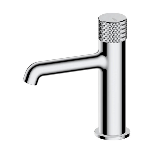 Grifo de lavabo bajo Stillo Hades volante Cold Open cromo con aireador