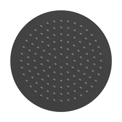 Columna de grifería para ducha monomando Stillo Hera negro rociador mural 2 vías Ø248mm maneral de 3 funciones